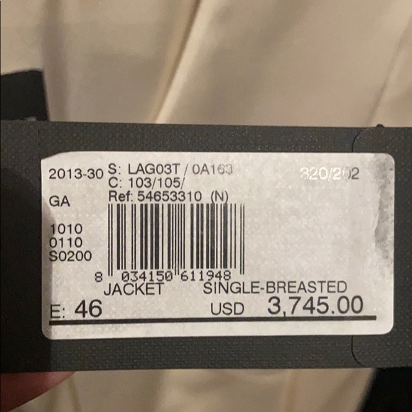 GIORGIO ARMANI Single/Breasted jacket - Picture 5 of 5